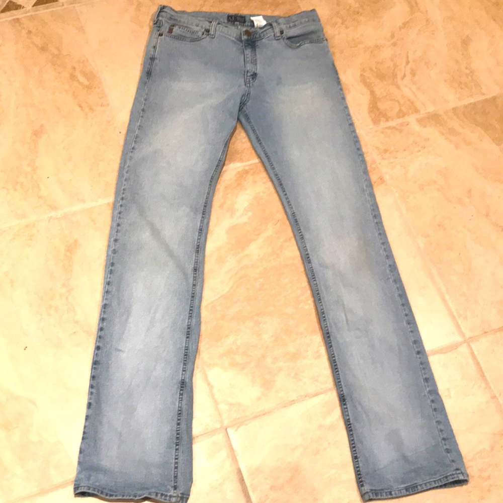 Armani jeans light blue denim